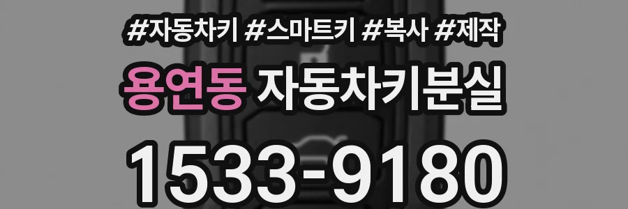 용연동 자동차키분실