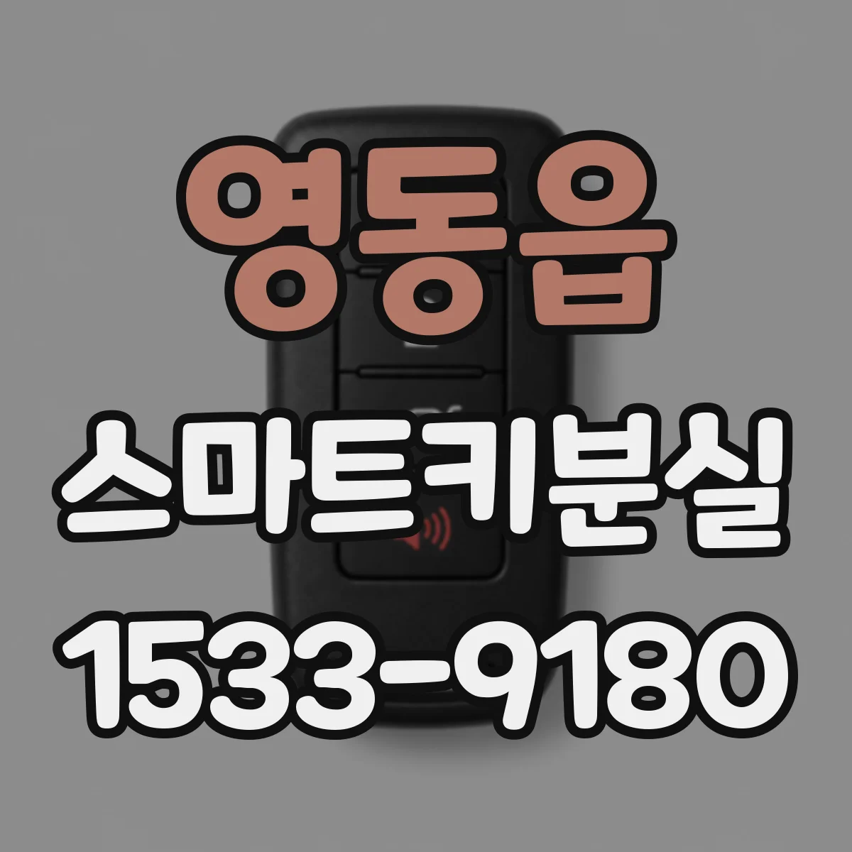 영동읍 스마트키분실