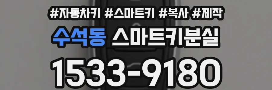 수석동 스마트키분실