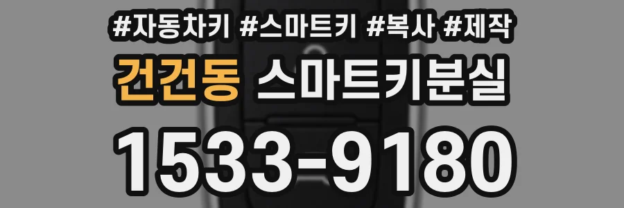 건건동 스마트키분실