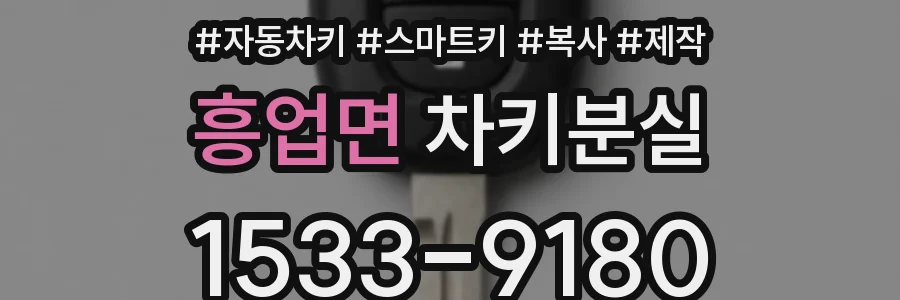 흥업면 차키분실