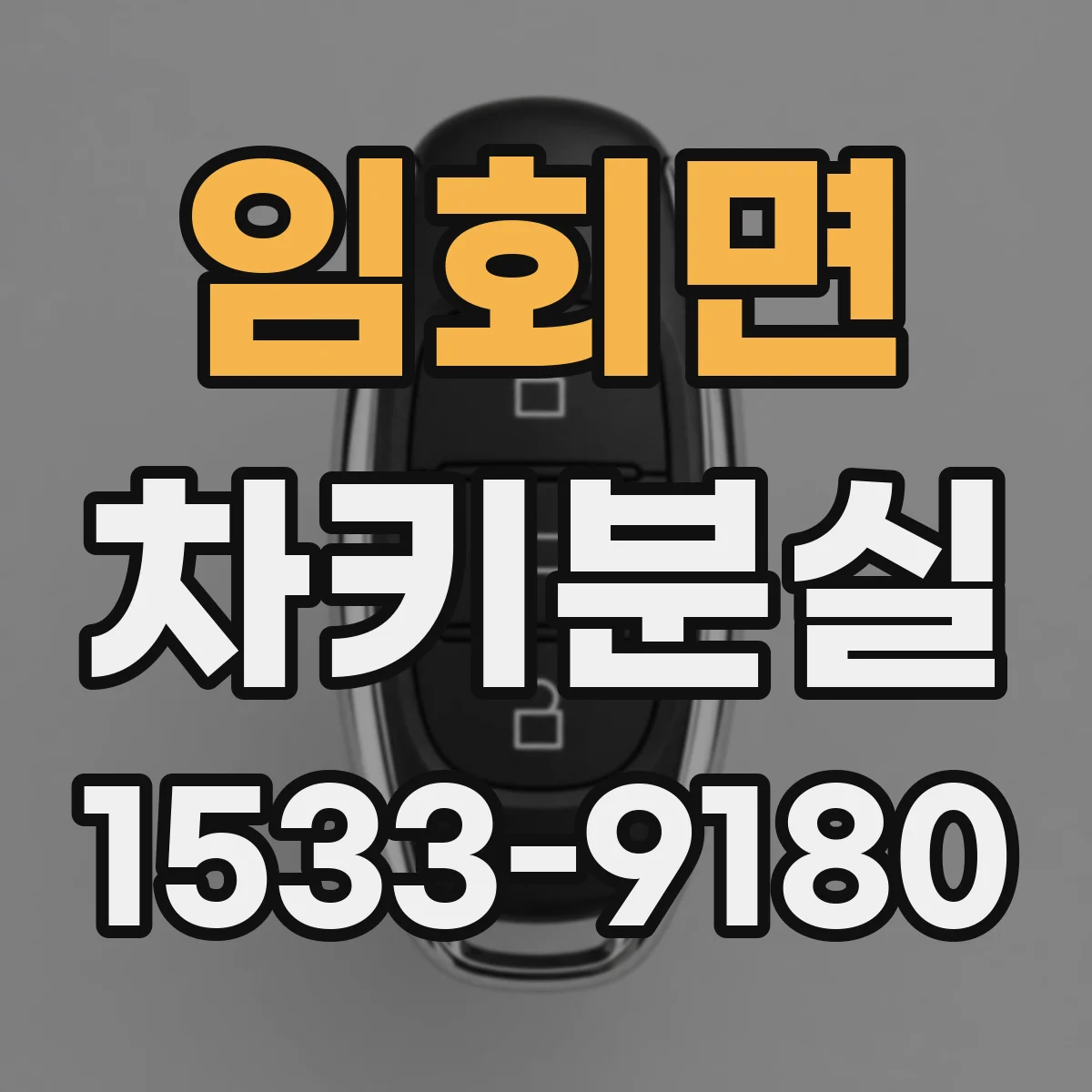 임회면 차키분실
