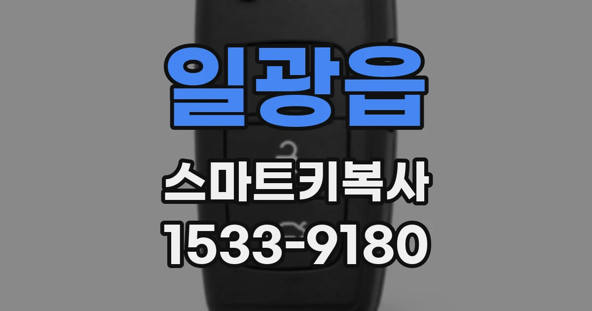 일광읍 스마트키복사
