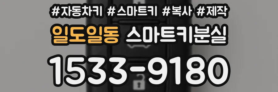 일도일동 스마트키분실