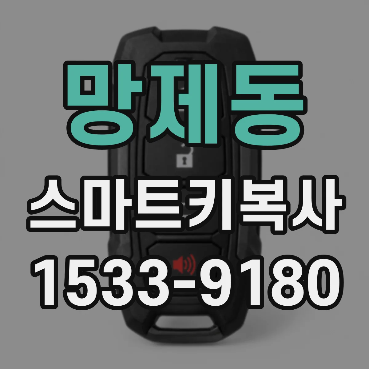 망제동 스마트키복사