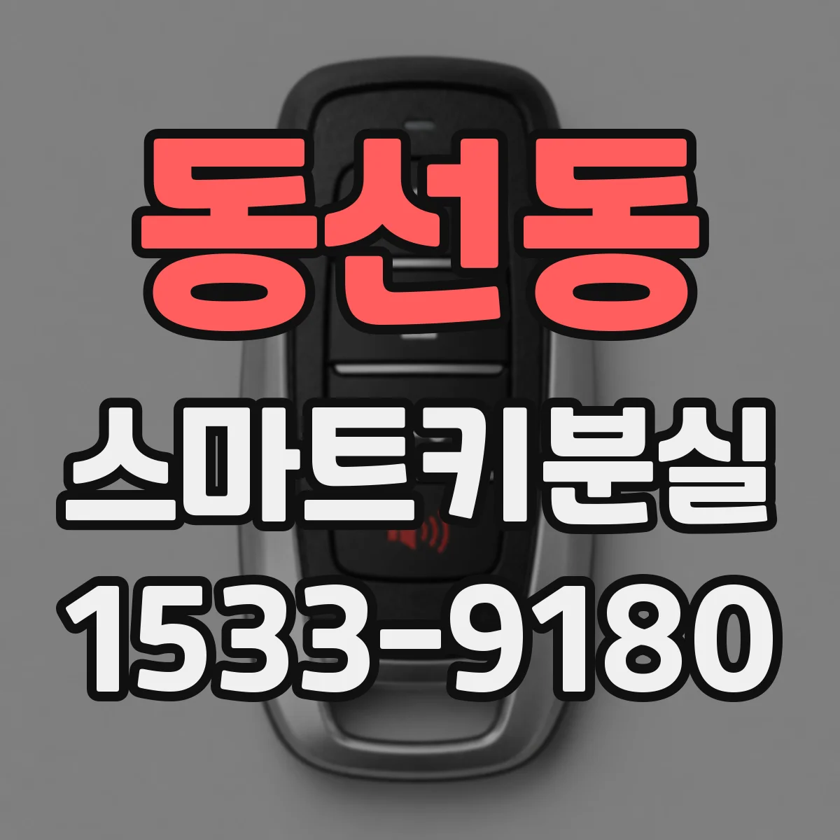 동선동 스마트키분실