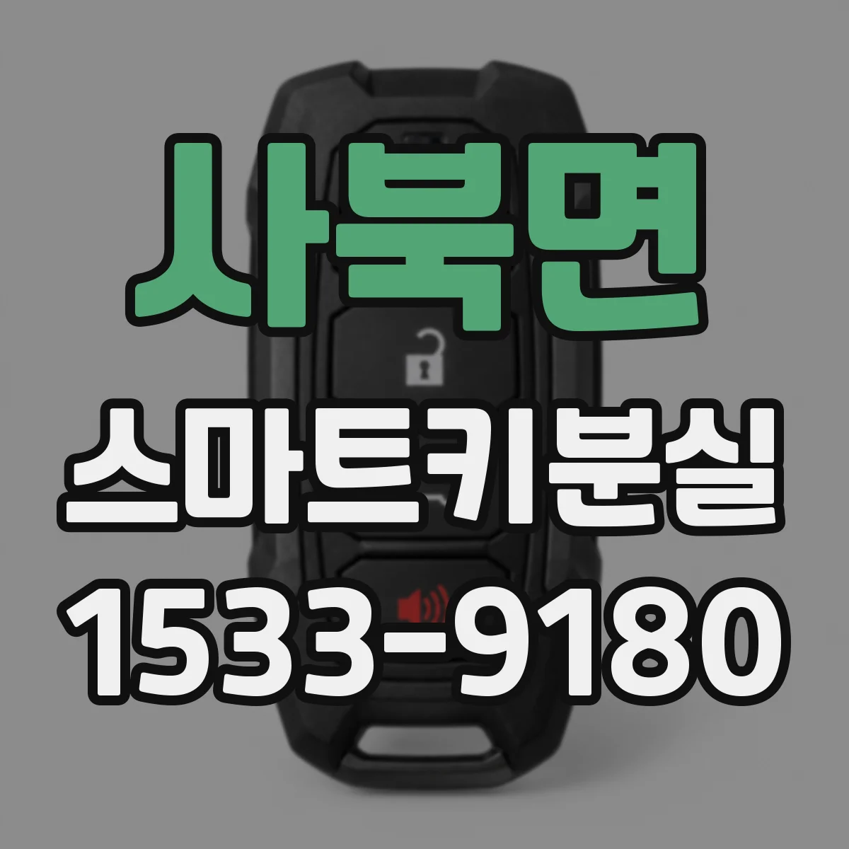 사북면 스마트키분실