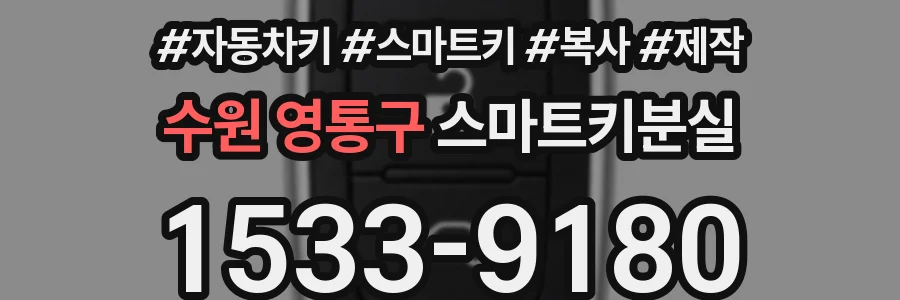 수원 영통구 스마트키분실