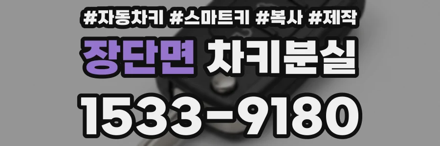 장단면 차키분실