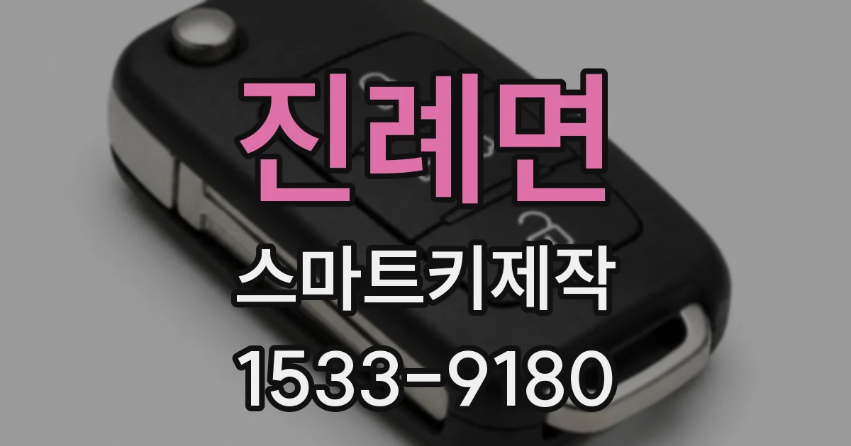 진례면 스마트키제작