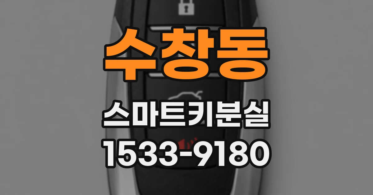 수창동 스마트키분실