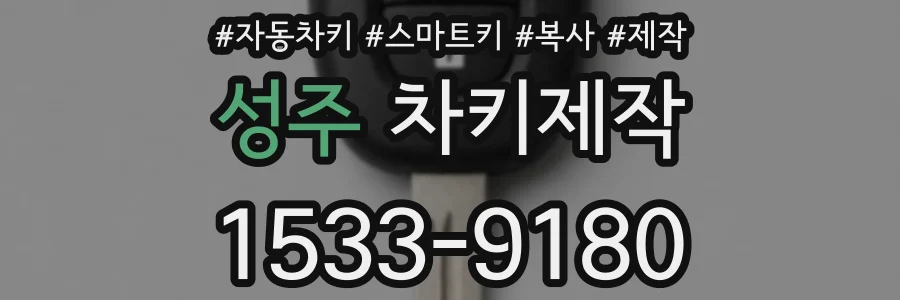 성주 차키제작