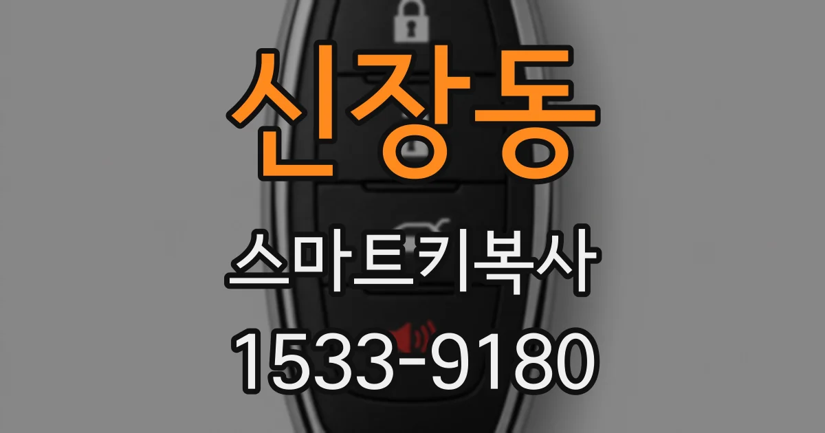 신장동 스마트키복사