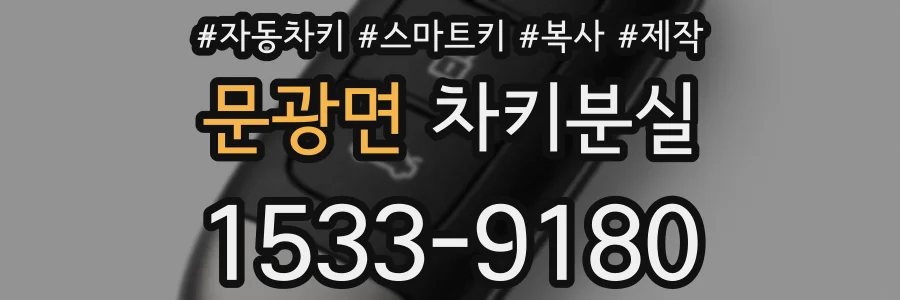 문광면 차키분실