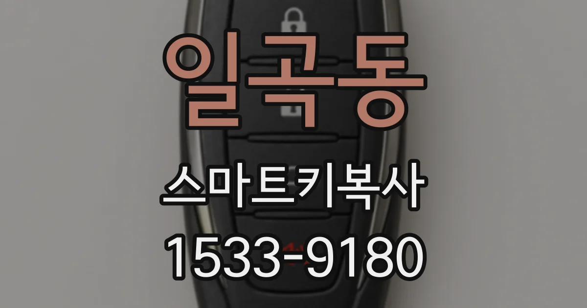 일곡동 스마트키복사