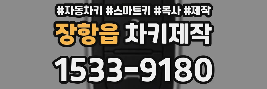 장항읍 차키제작