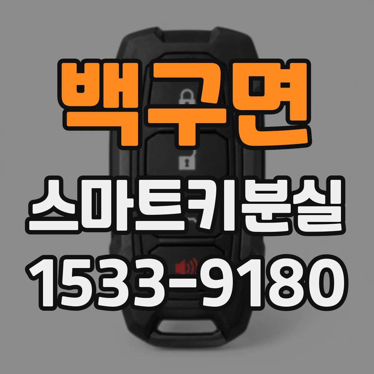 백구면 스마트키분실