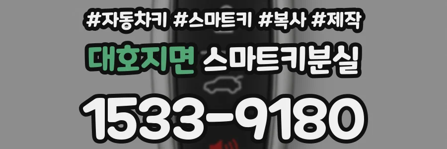대호지면 스마트키분실
