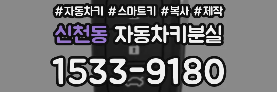 신천동 자동차키분실