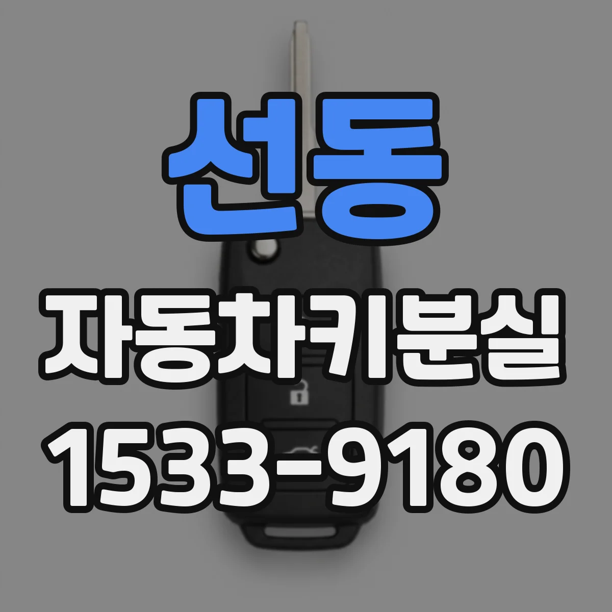 선동 자동차키분실