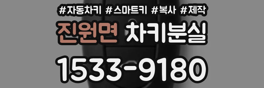 진원면 차키분실