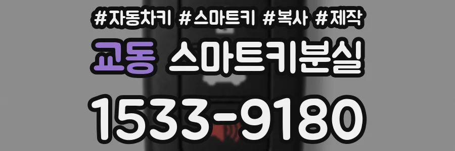 교동 스마트키분실
