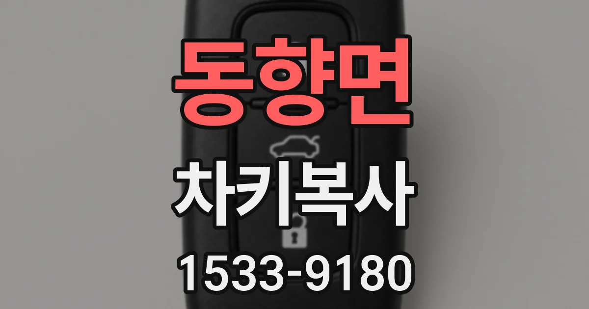 동향면 차키복사