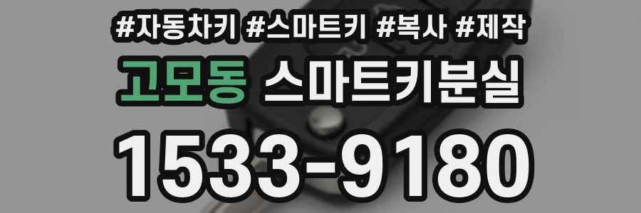 고모동 스마트키분실