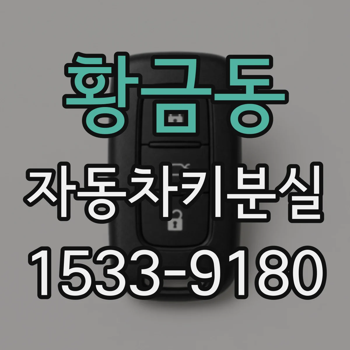 황금동 자동차키분실