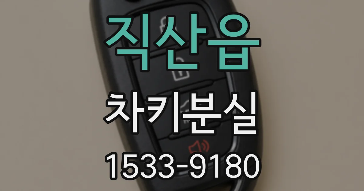직산읍 차키분실