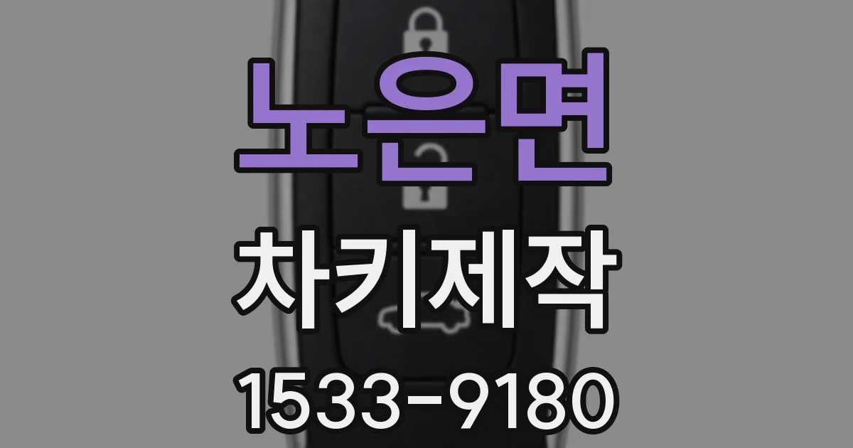 노은면 차키제작