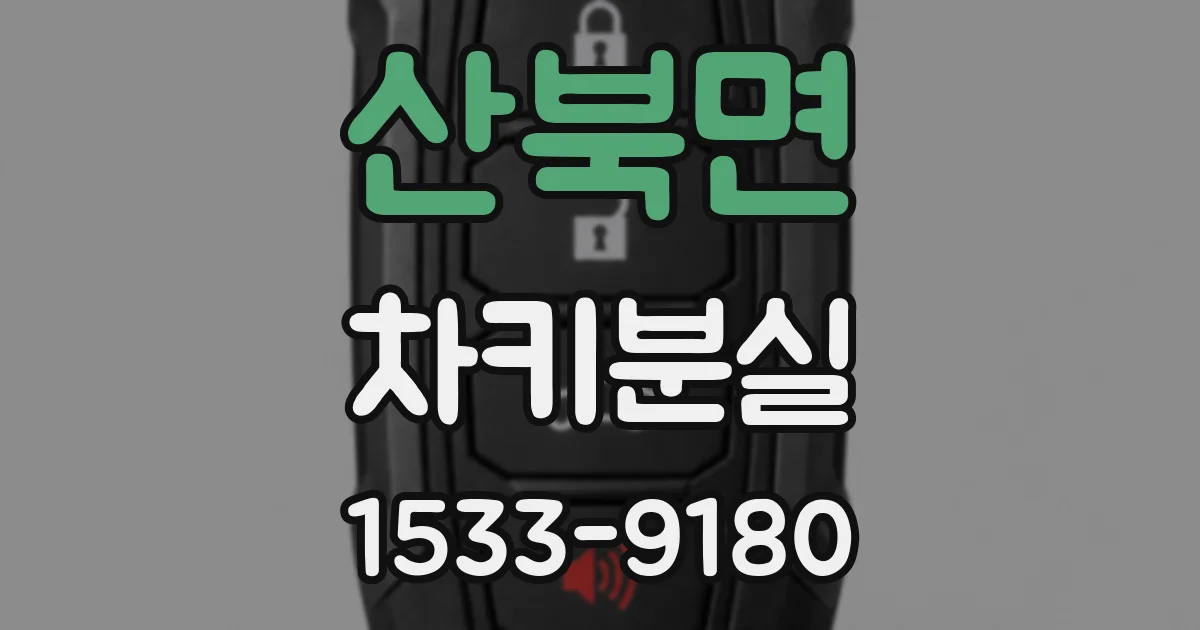 산북면 차키분실