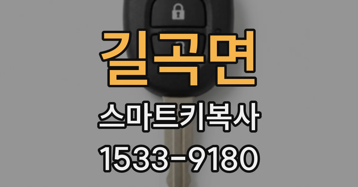 길곡면 스마트키복사