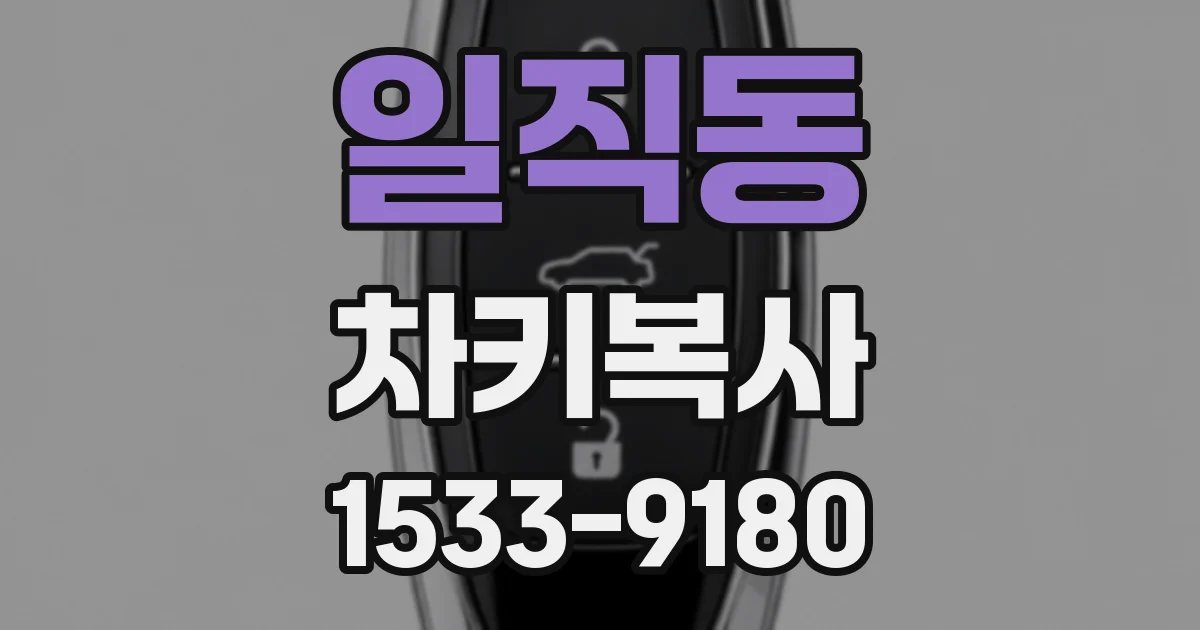 일직동 차키복사