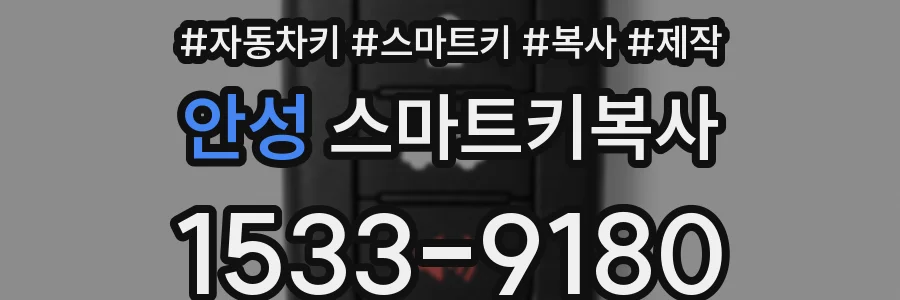 안성 스마트키복사