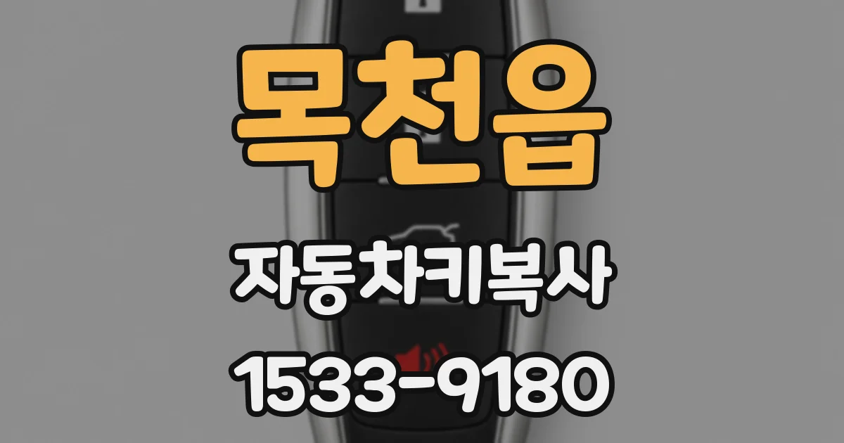 목천읍 자동차키복사