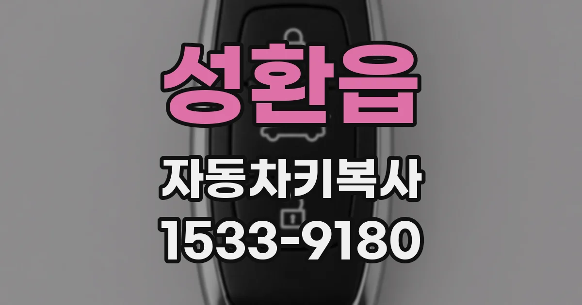 성환읍 자동차키복사