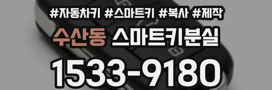 수산동 스마트키분실