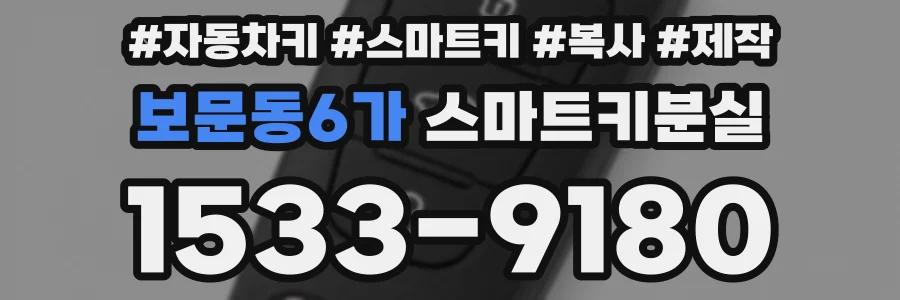 보문동6가 스마트키분실