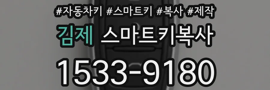 김제 스마트키복사
