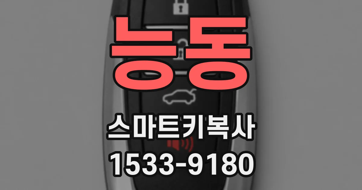 능동 스마트키복사