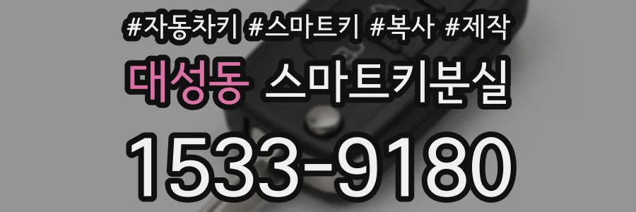 대성동 스마트키분실