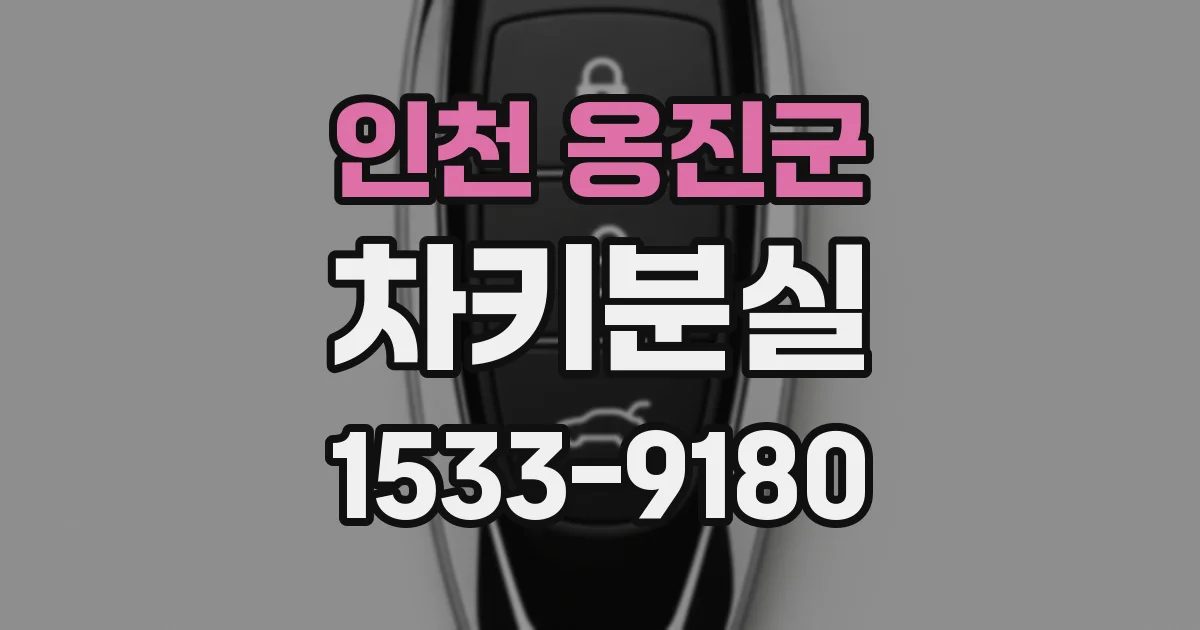 인천 옹진군 차키분실