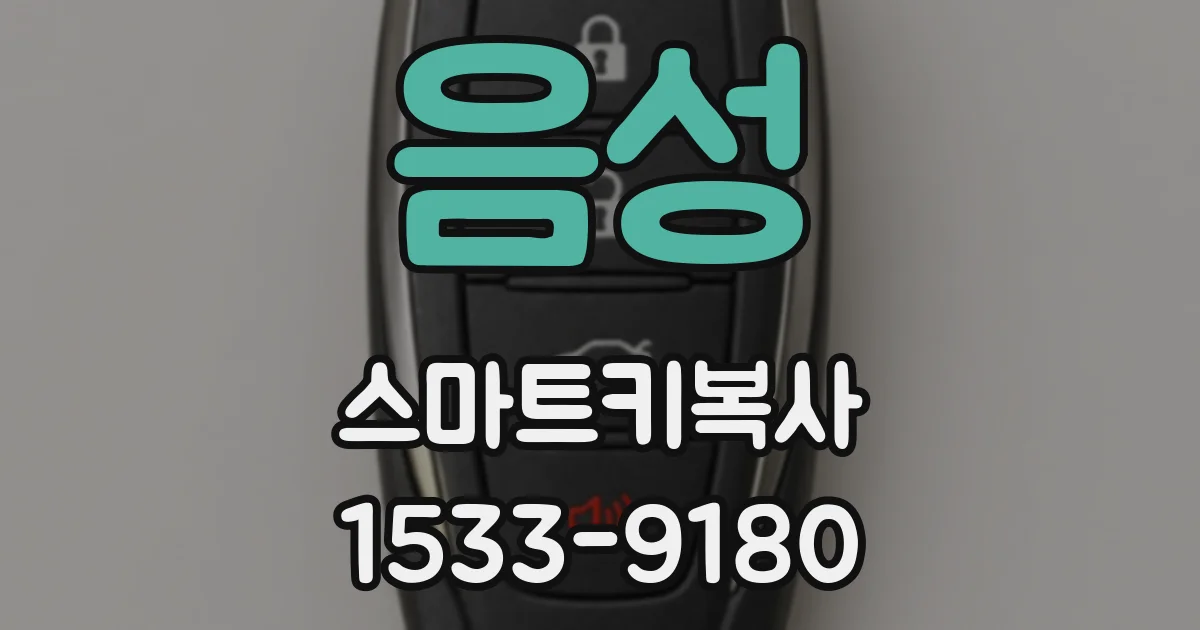 음성 스마트키복사