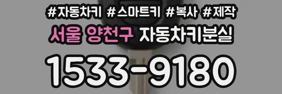서울 양천구 자동차키분실