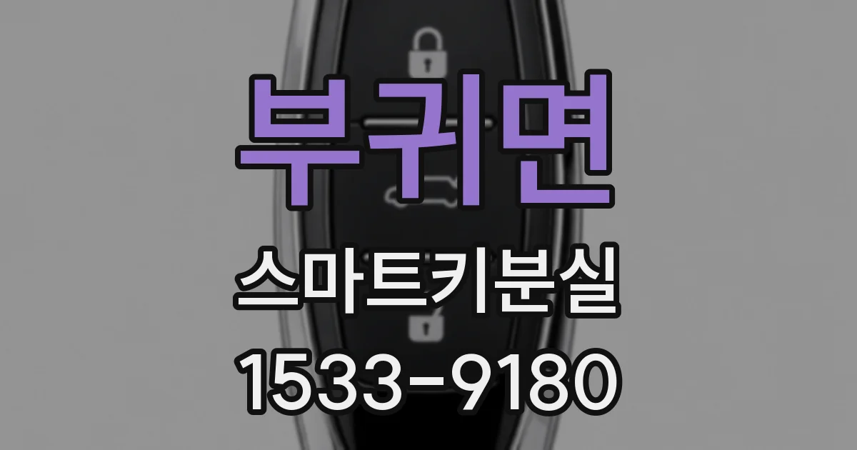 부귀면 스마트키분실