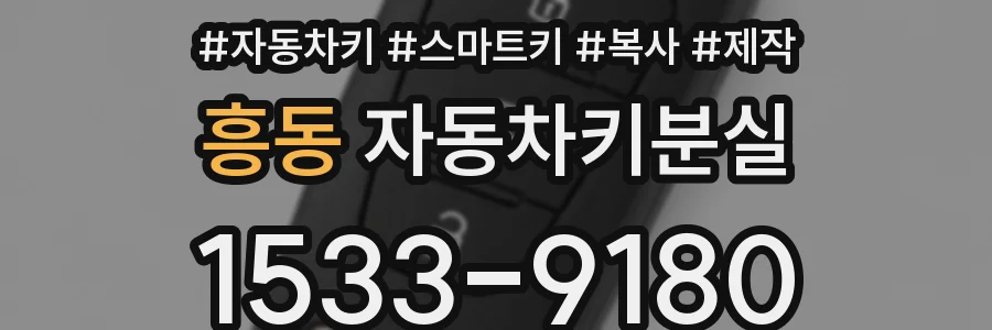 흥동 자동차키분실