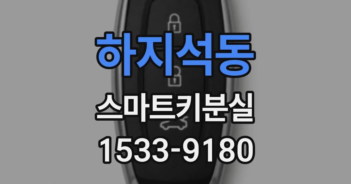 하지석동 스마트키분실