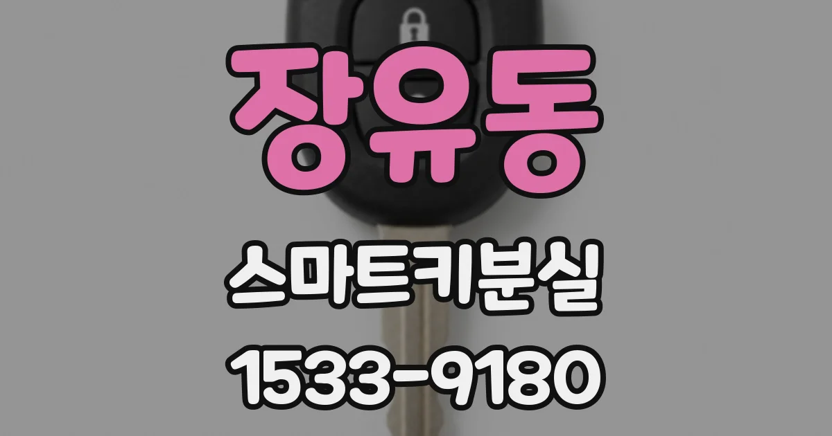 장유동 스마트키분실