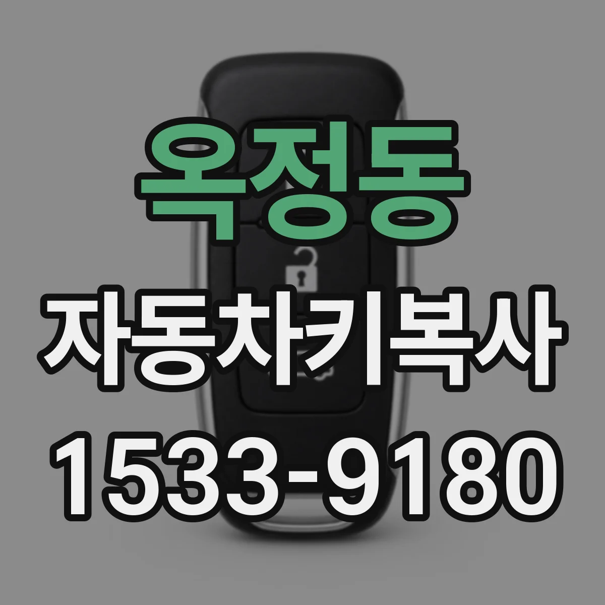 옥정동 자동차키복사